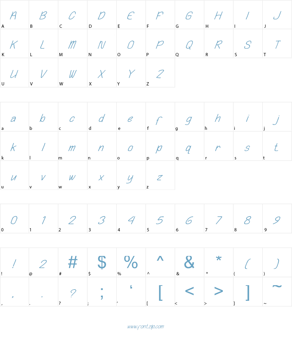 Playing Bumb Font Character